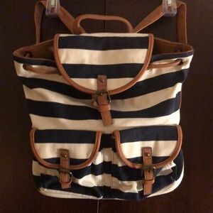 GH Bass canvas backpack.